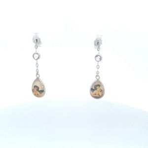 18K Drop Earrings